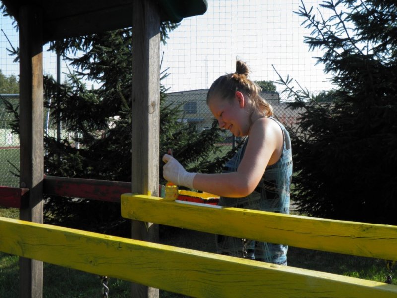 wolontariat malowanie